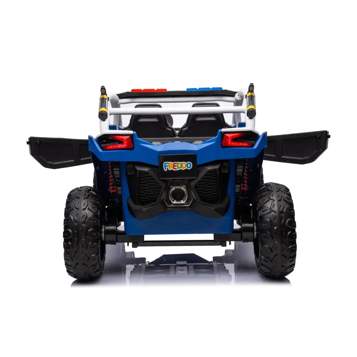  Freddo 24V Freddo Storm Police UTV 2 Seater - Blue - Bonton