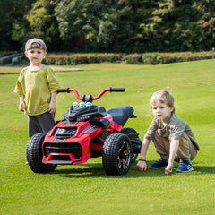 24V Freddo Spider 2 Seater Ride-on 3 Wheel Motorcycle