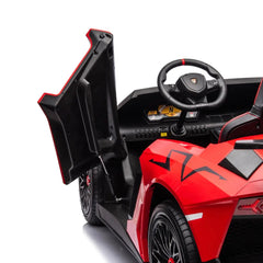 24V Lamborghini Aventador 2 Seater Ride on Car for Kids: Advanced Brushless Motor & Differential for High-Octane Fun