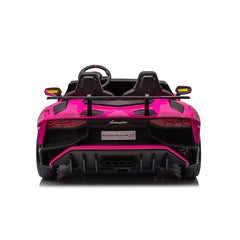 24V Lamborghini Aventador 2 Seater Ride on Car for Kids: Advanced Brushless Motor & Differential for High-Octane Fun