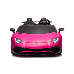 24V Lamborghini Aventador 2 Seater Ride on Car for Kids: Advanced Brushless Motor & Differential for High-Octane Fun