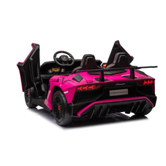 24V Lamborghini Aventador 2 Seater Ride on Car for Kids: Advanced Brushless Motor & Differential for High-Octane Fun
