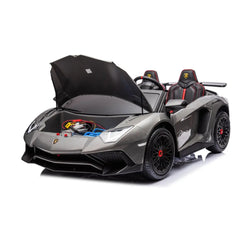 24V Lamborghini Aventador 2 Seater Ride on Car for Kids: Advanced Brushless Motor & Differential for High-Octane Fun