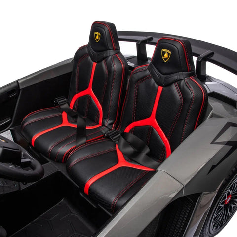 24V Lamborghini Aventador 2 Seater Ride on Car for Kids: Advanced Brushless Motor & Differential for High-Octane Fun