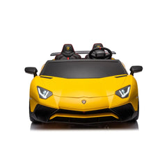 24V Lamborghini Aventador 2 Seater Ride on Car for Kids: Advanced Brushless Motor & Differential for High-Octane Fun