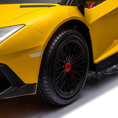 24V Lamborghini Aventador 2 Seater Ride on Car for Kids: Advanced Brushless Motor & Differential for High-Octane Fun