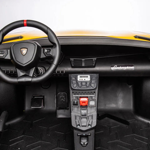 24V Lamborghini Aventador 2 Seater Ride on Car for Kids: Advanced Brushless Motor & Differential for High-Octane Fun