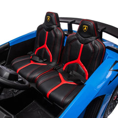 24V Lamborghini Aventador 2 Seater Ride on Car for Kids: Advanced Brushless Motor & Differential for High-Octane Fun
