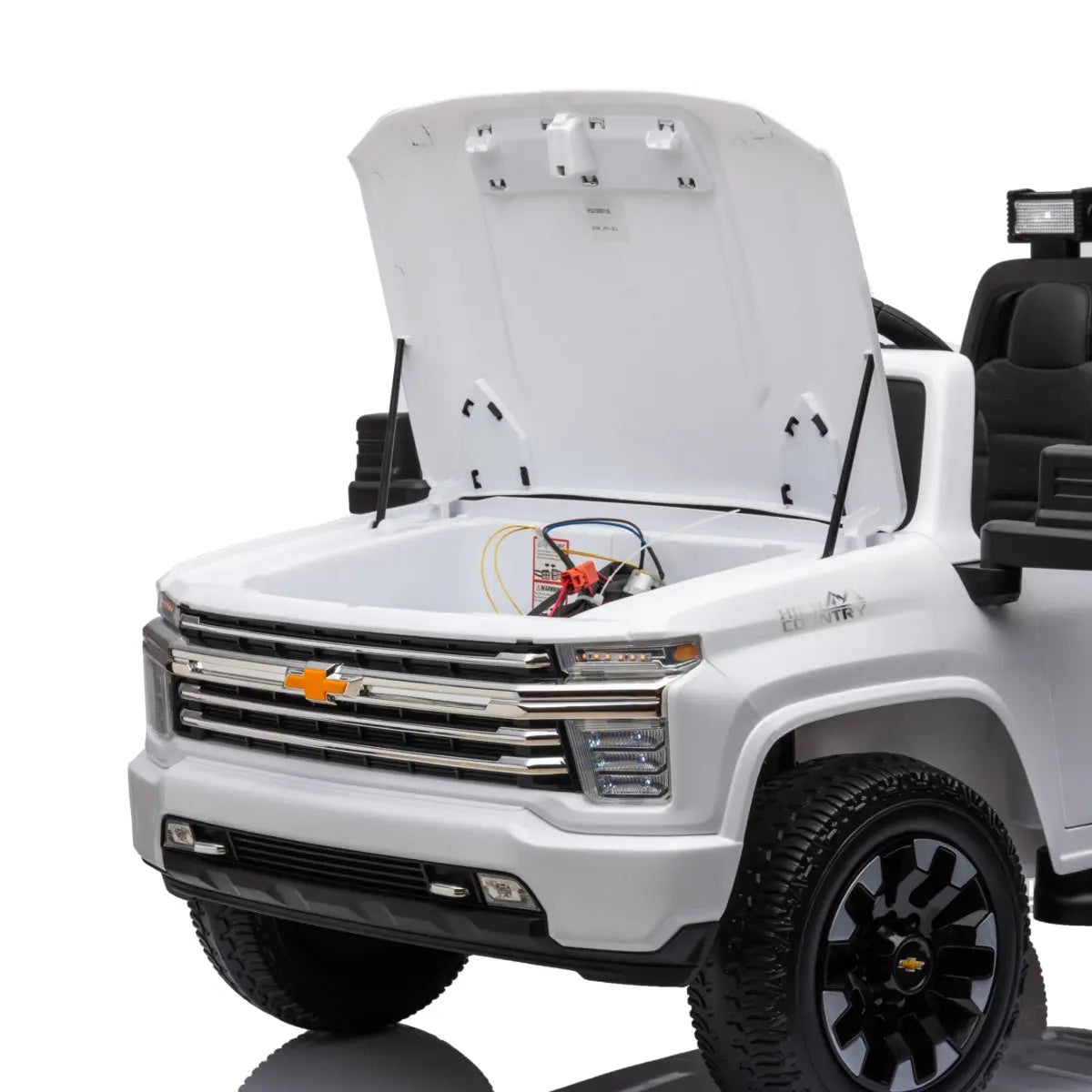  Freddo 24V 4x4 Chevrolet Silverado 2 Seater Ride on Truck - Pink - Bonton