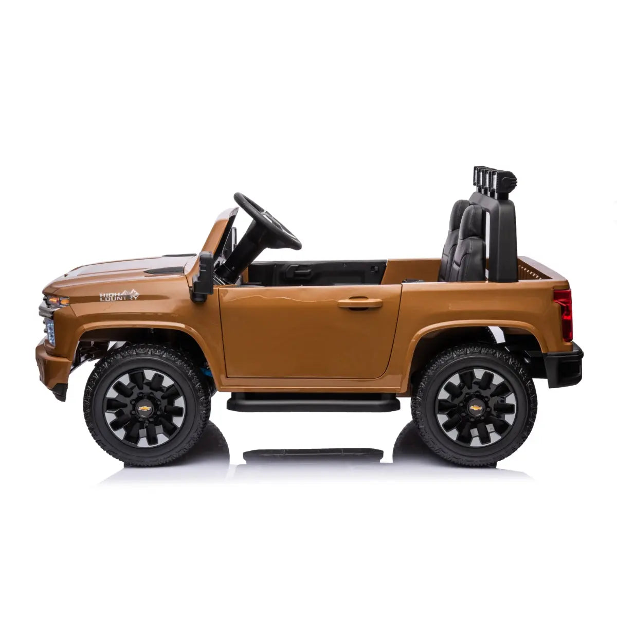  Freddo 24V 4x4 Chevrolet Silverado 2 Seater Ride on Truck - Pink - Bonton