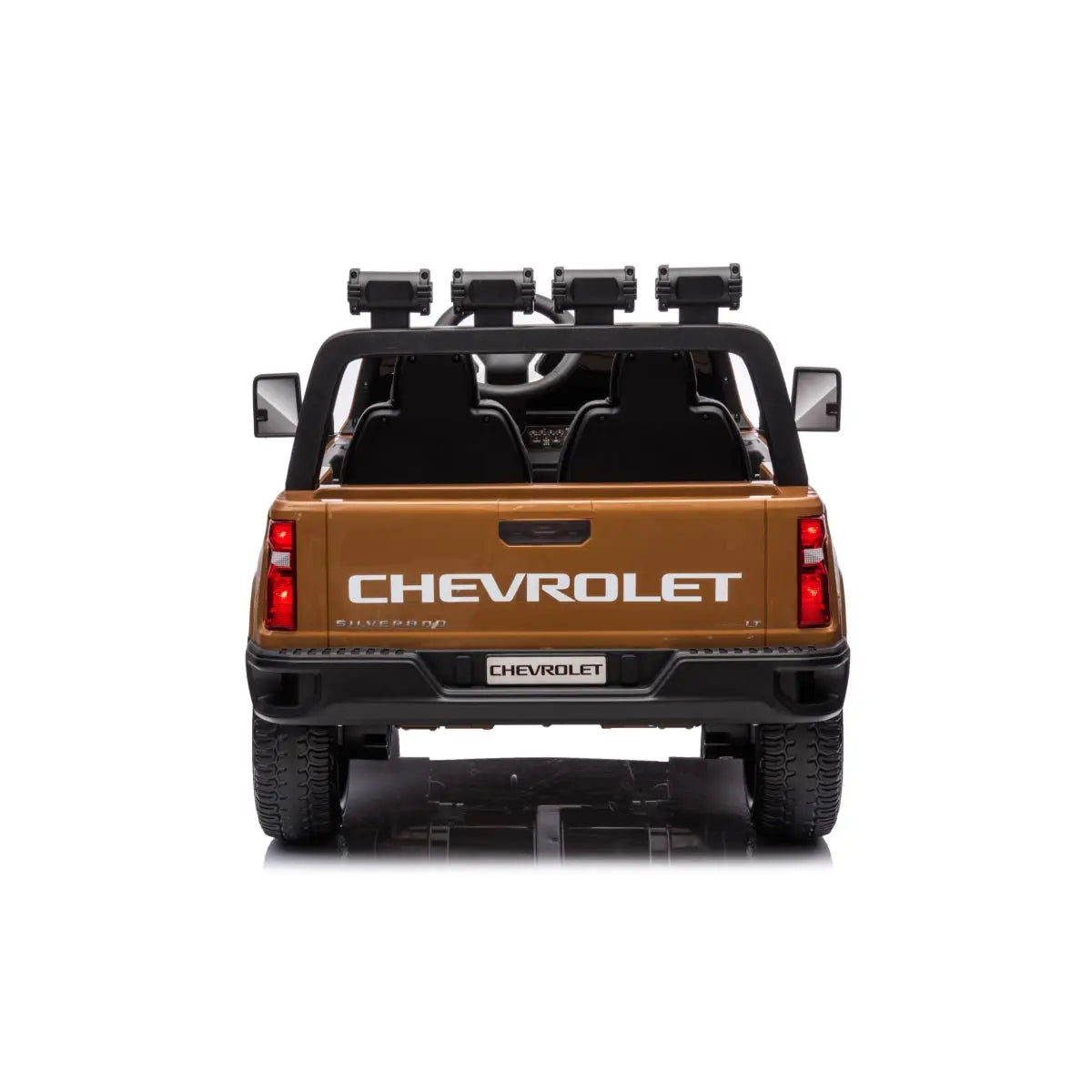  Freddo 24V 4x4 Chevrolet Silverado 2 Seater Ride on Truck - Pink - Bonton