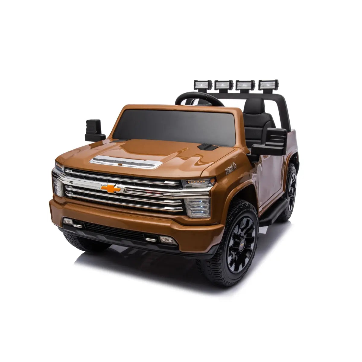  Freddo 24V 4x4 Chevrolet Silverado 2 Seater Ride on Truck - Pink - Bonton