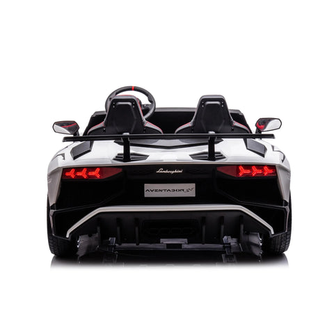 24V Lamborghini Aventador 2 Seater Ride on Car for Kids: Advanced Brushless Motor & Differential for High-Octane Fun