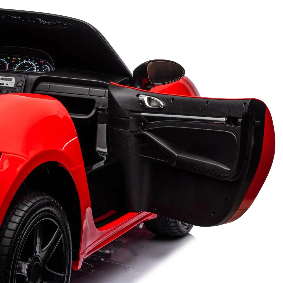  Freddo 48V Freddo Rocket: World's Fastest 2-Seater Kids' Ride-on With Advanced Brushless Motor & Precision Differential - Red - Bonton
