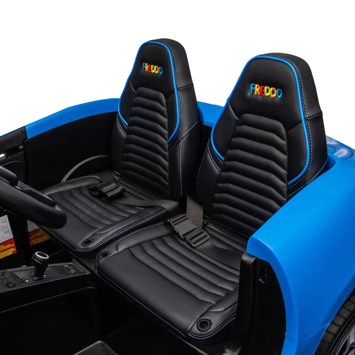  Freddo 48V Freddo Rocket: World's Fastest 2-Seater Kids' Ride-on With Advanced Brushless Motor & Precision Differential - Red - Bonton