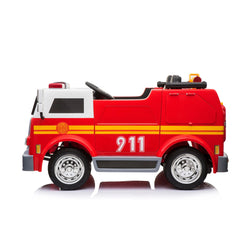 24V Freddo Fire Truck 2-Seater Ride On