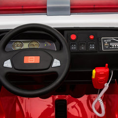 24V Freddo Fire Truck 2-Seater Ride On