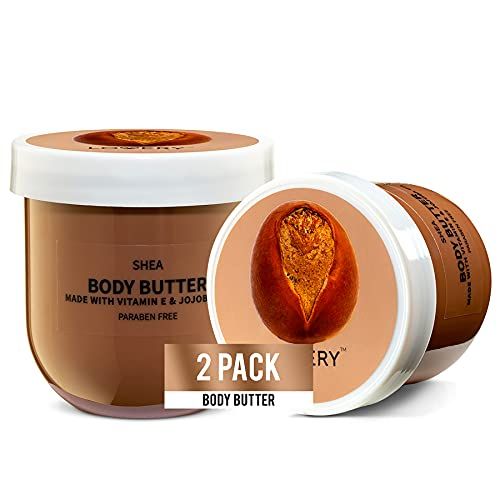  Lovery Lovery Shea Whipped Body Butter, 2 Pieces - Brown - Bonton