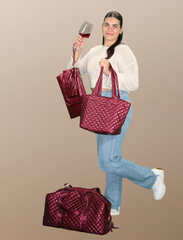 Debra Diamond Weekender  Festive Flair Cabernet