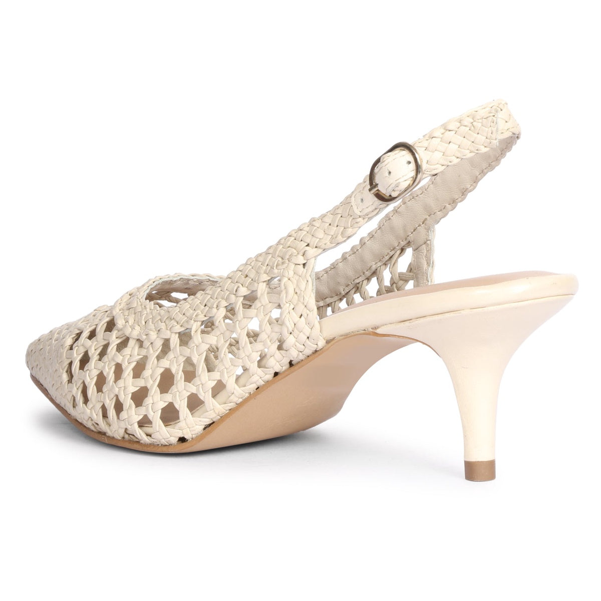  Saint G Benni - Heel Sandals - Ivory - Bonton