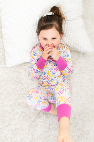 Korrie Dots Bamboo 2-Piece Long Sleeve Set