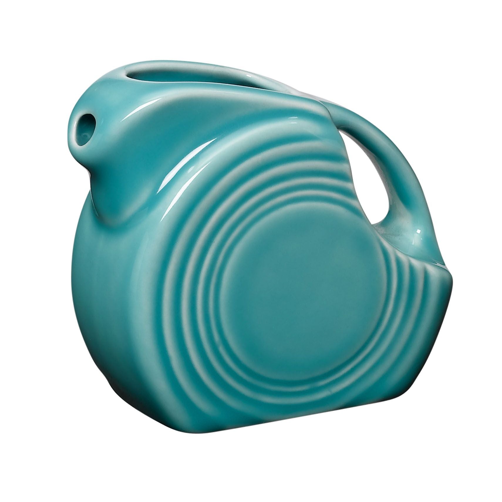  Fiesta Disk Mini Pitcher - Turquoise - Bonton