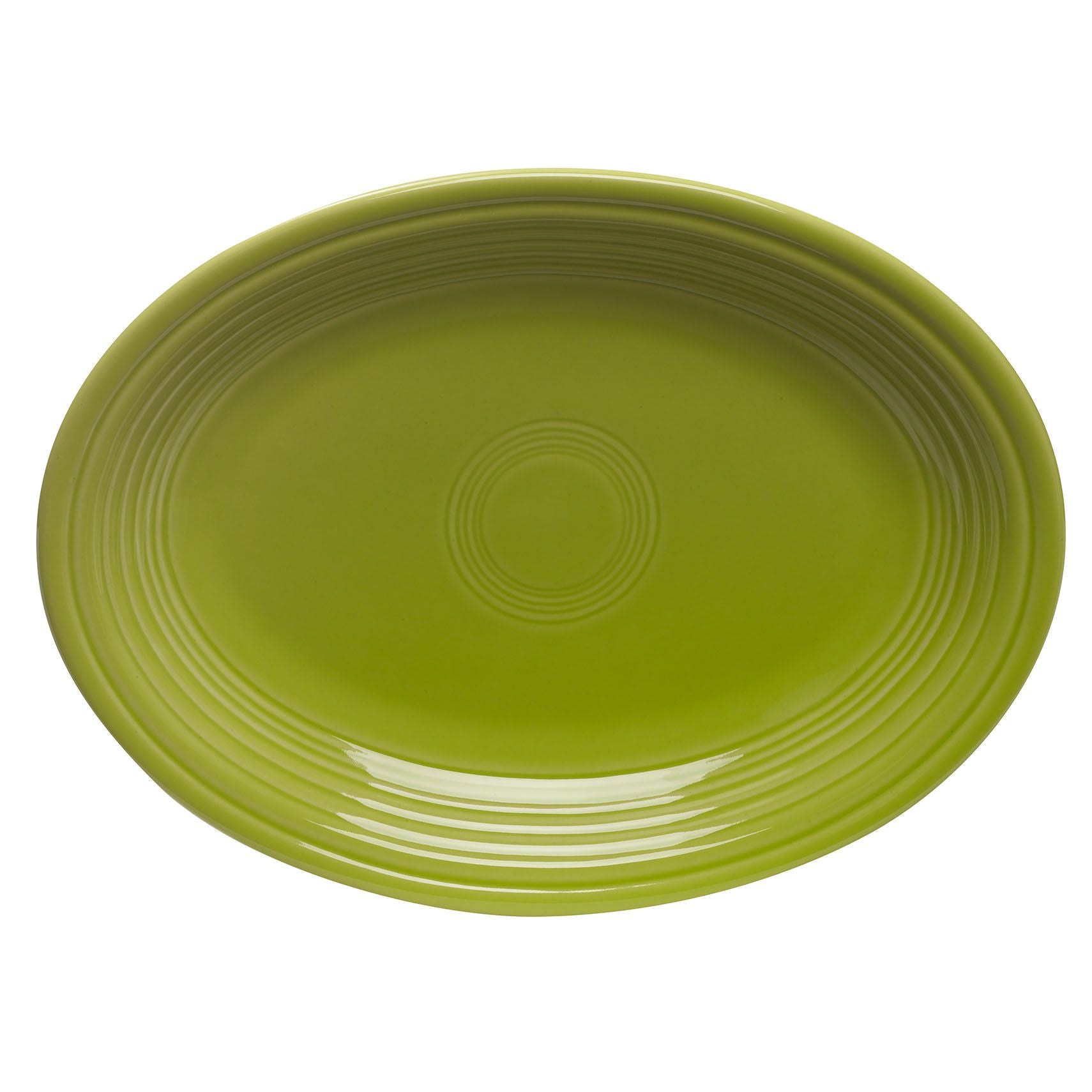  Fiesta Oval Platter Small - Lemongrass - Bonton