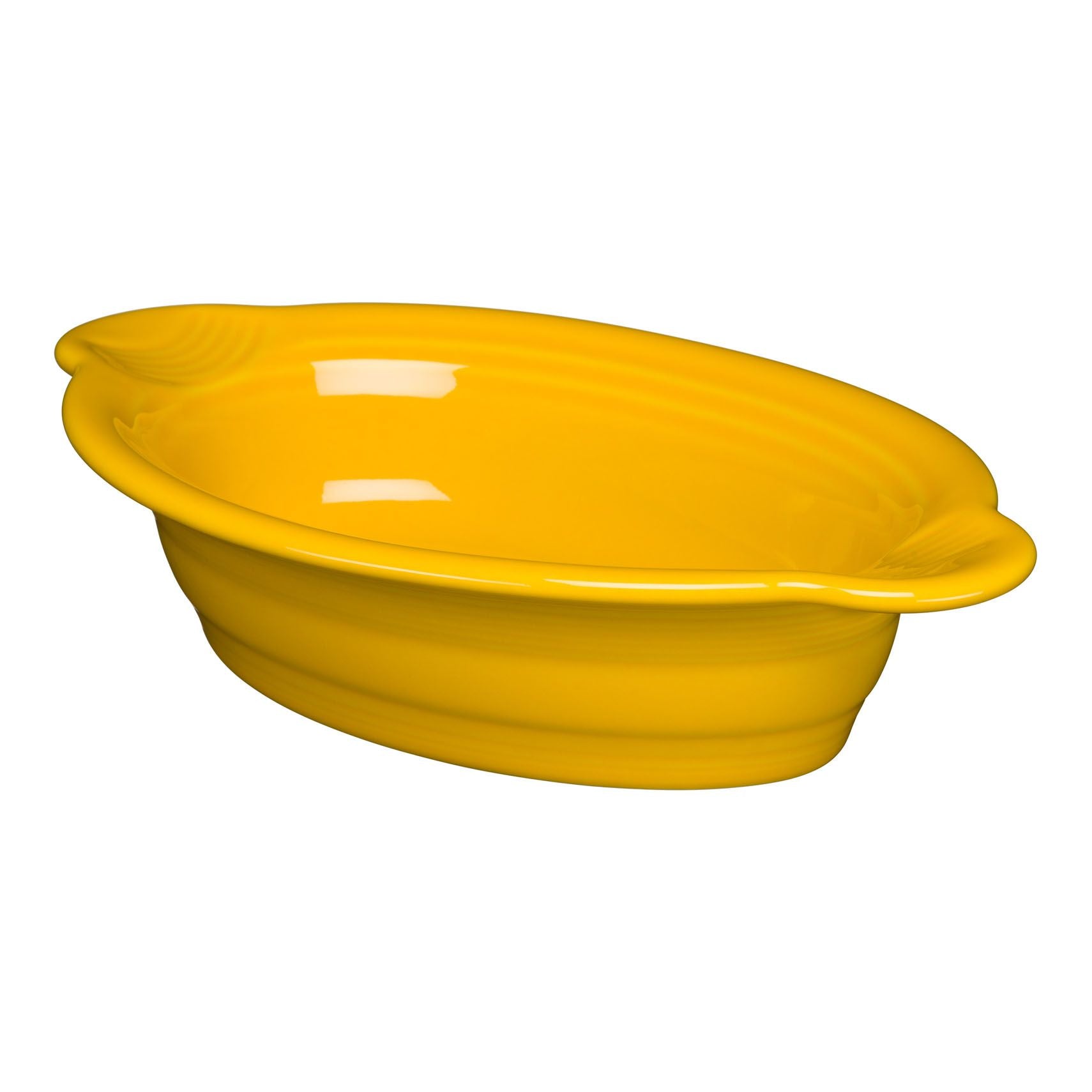  Fiesta Small Oval Casserole - Daffodil - Bonton