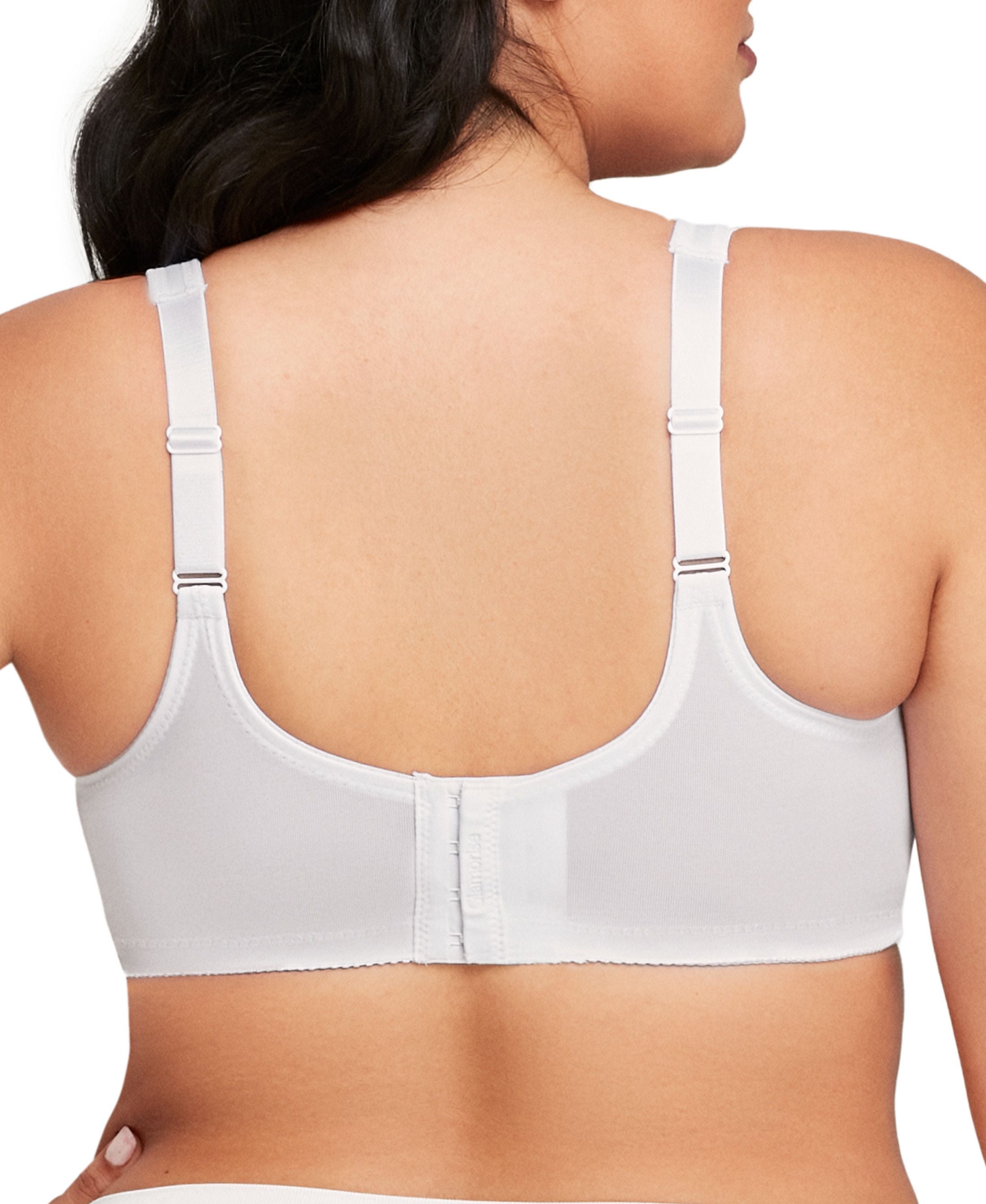  Glamorise MagicLift Minimizer Bra - White - Bonton