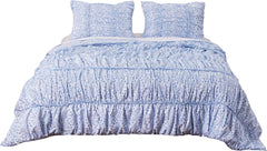 Helena Ruffle Quilt Set