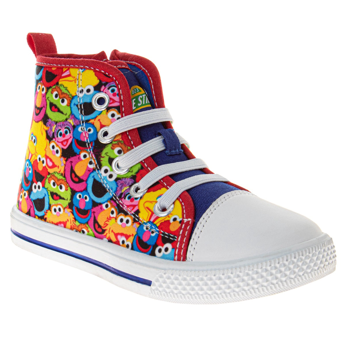  Josmo Sesame Street Boys/Girls All Your Friends Hi-Top Sneakers (Toddlers) - 5 - Bonton