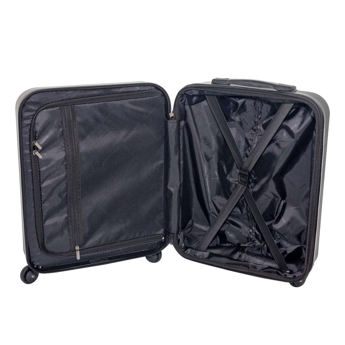  Geoffrey Beene Geoffrey Beene Puffer Hardside 2 Pc Luggage Set, Black - Default Title - Bonton