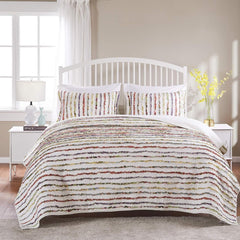 Bella Ruffle Shabby Chic Quilt Set