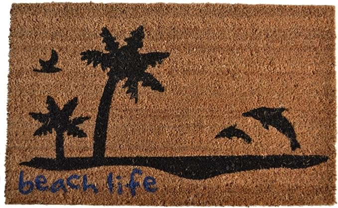  Imports Decor Beach Life Doormat - N/A - Bonton