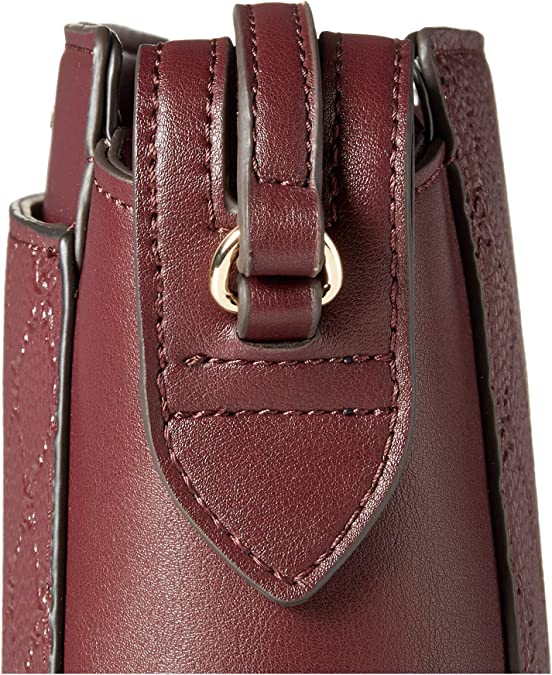  Nine West Brooklyn Crossbody Bag - Merlot Logo - Bonton