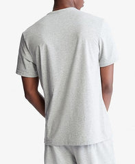 Modern Cotton Short Sleeve Crew Neck Tee Heather Grey