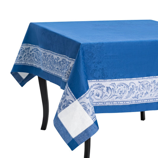 French Home Linen 71" X 124" Paris Tablecloth – French Blue