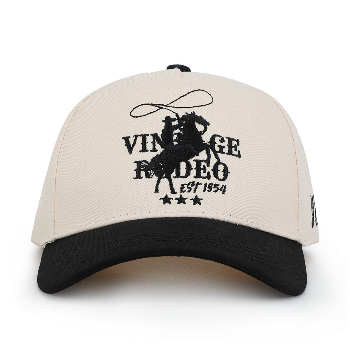  Vintage Havana Vintage Havana Trucker Hat for Women & Men – Black & Tan Adjustable Cap – Embroidered 