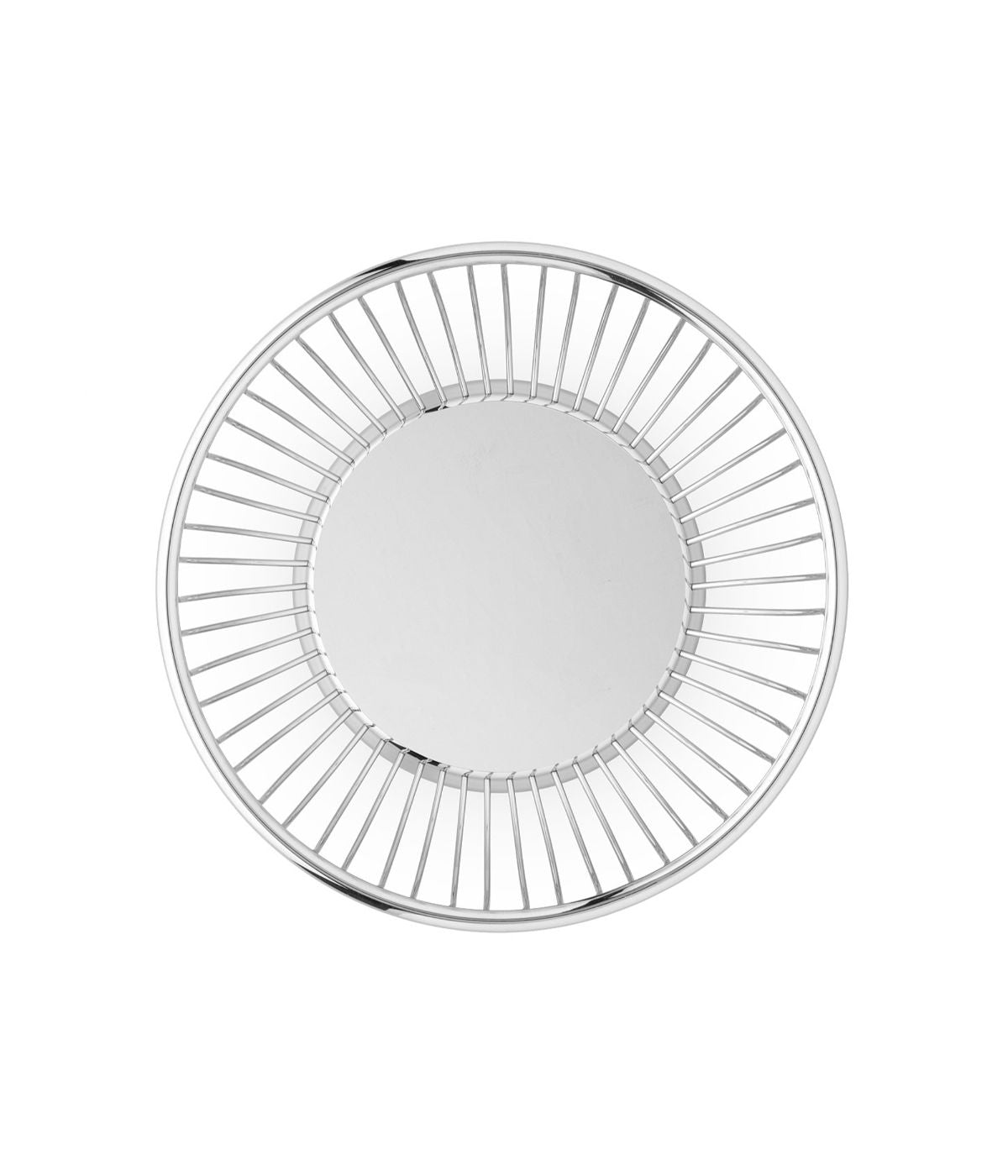  Alessi Round Wire Basket - Silver - Bonton