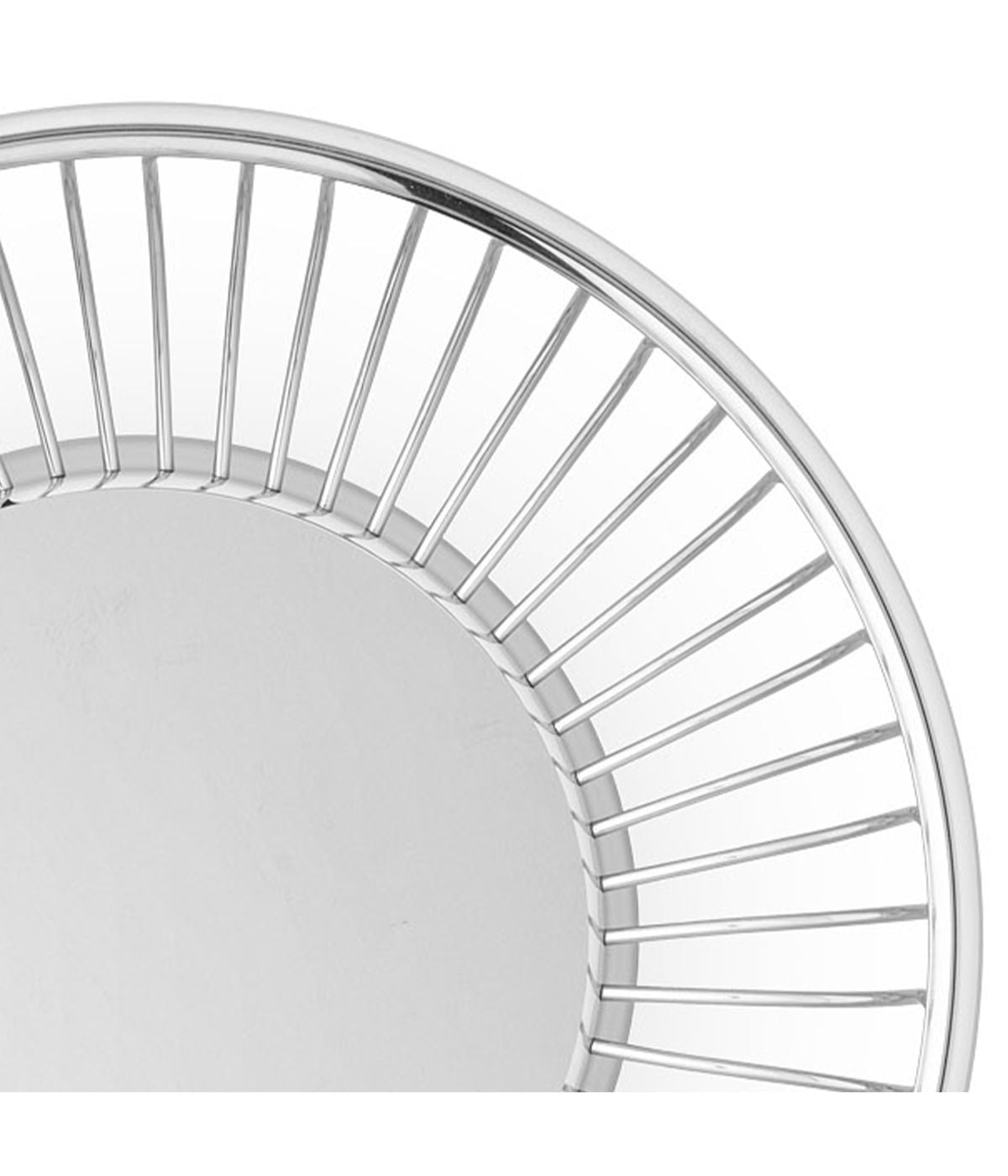  Alessi Round Wire Basket - Silver - Bonton