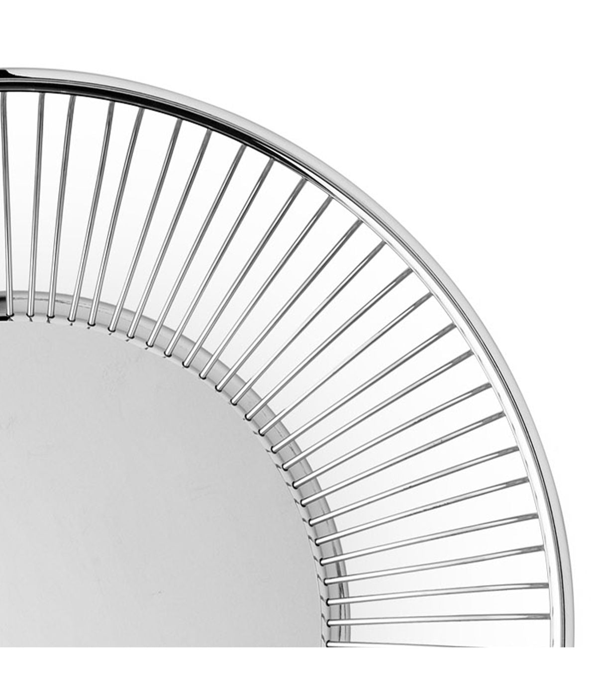  Alessi Round Wire Basket - Silver - Bonton