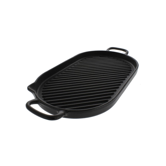 Chasseur 14-Inch Oval French Cast Iron Grill