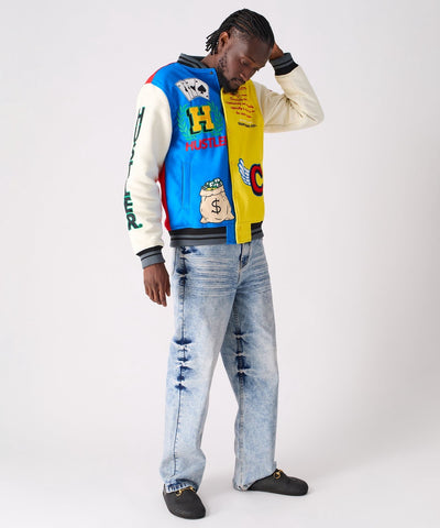 Hustler Varsity Jacket