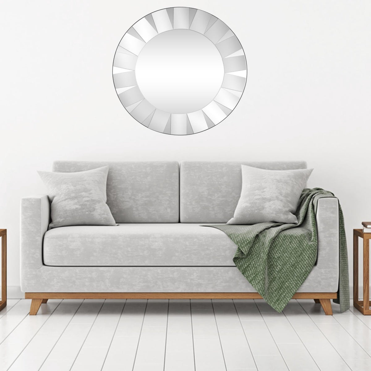  Glass Petal Mirror - Default Title - Bonton