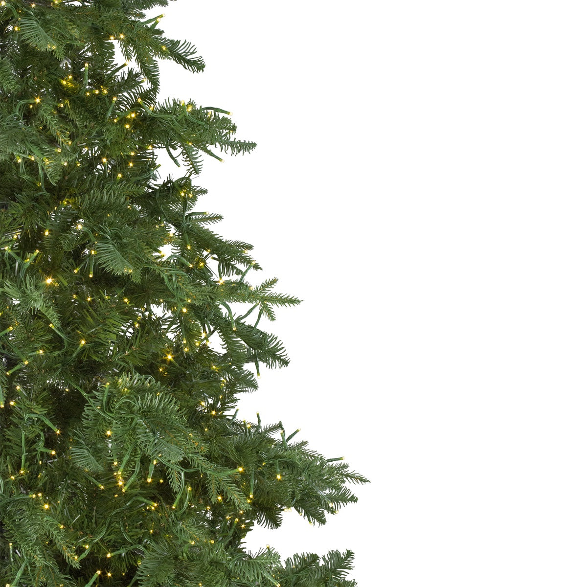  Northlight Real Touch™? Pre-Lit Medium Mountain Blanc Fir Artificial Christmas Tree - 7.5' - Dual Color LED - Default Title - Bonton