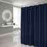  Dainty Home Hotel Collection Waffle Shower Curtain - Navy - Bonton