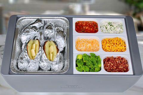 Dubler HEAT Flameless Chafer™ | Metallic Gray by Revo Coolers
