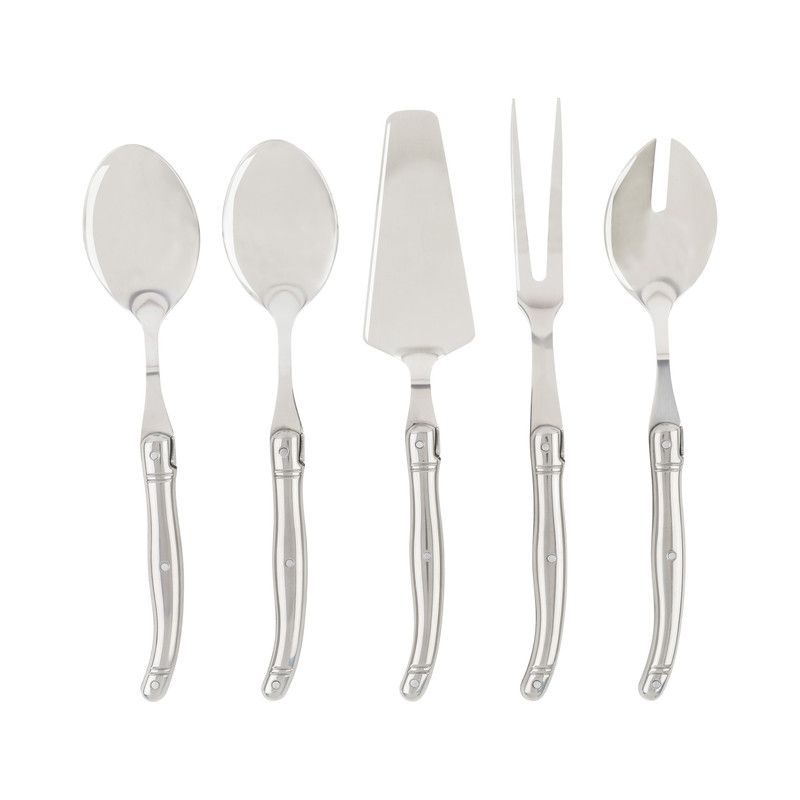  French Home Laguiole Stainless-Steel Hostess Set - Silver - Bonton