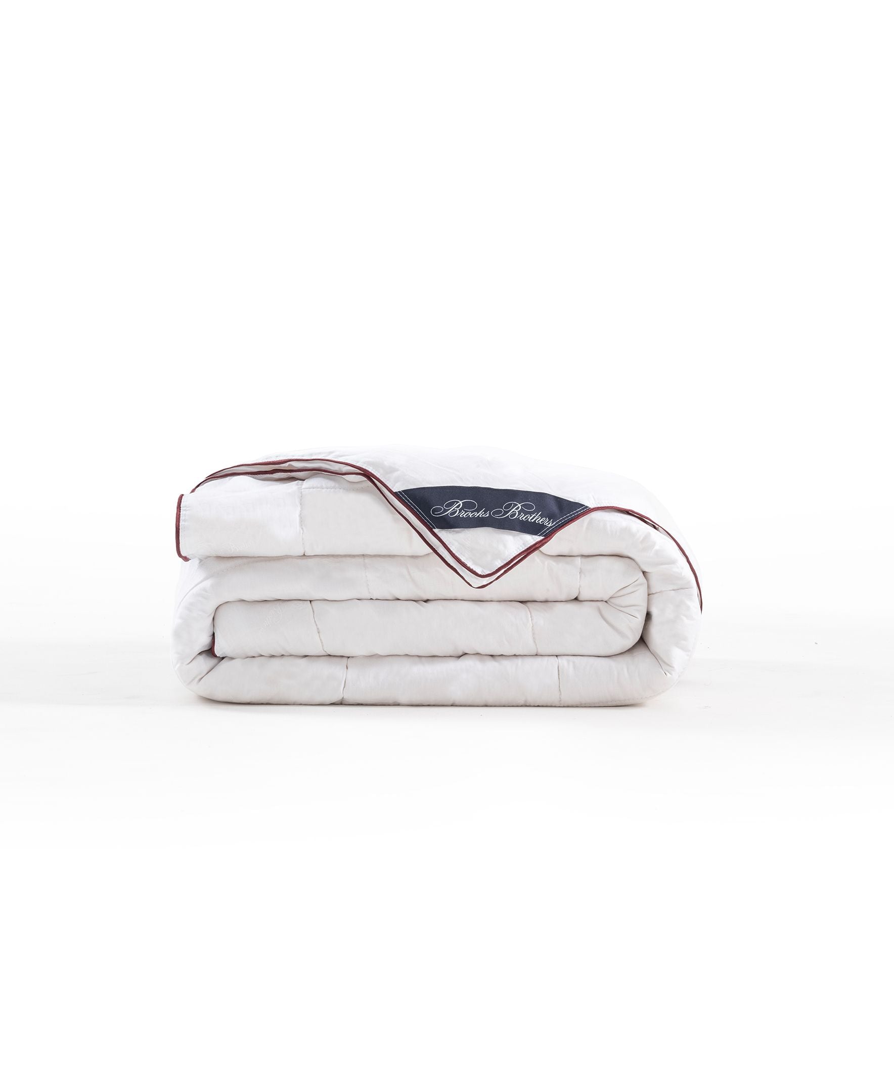  Brooks Brothers Cotton Quilt - White - Bonton