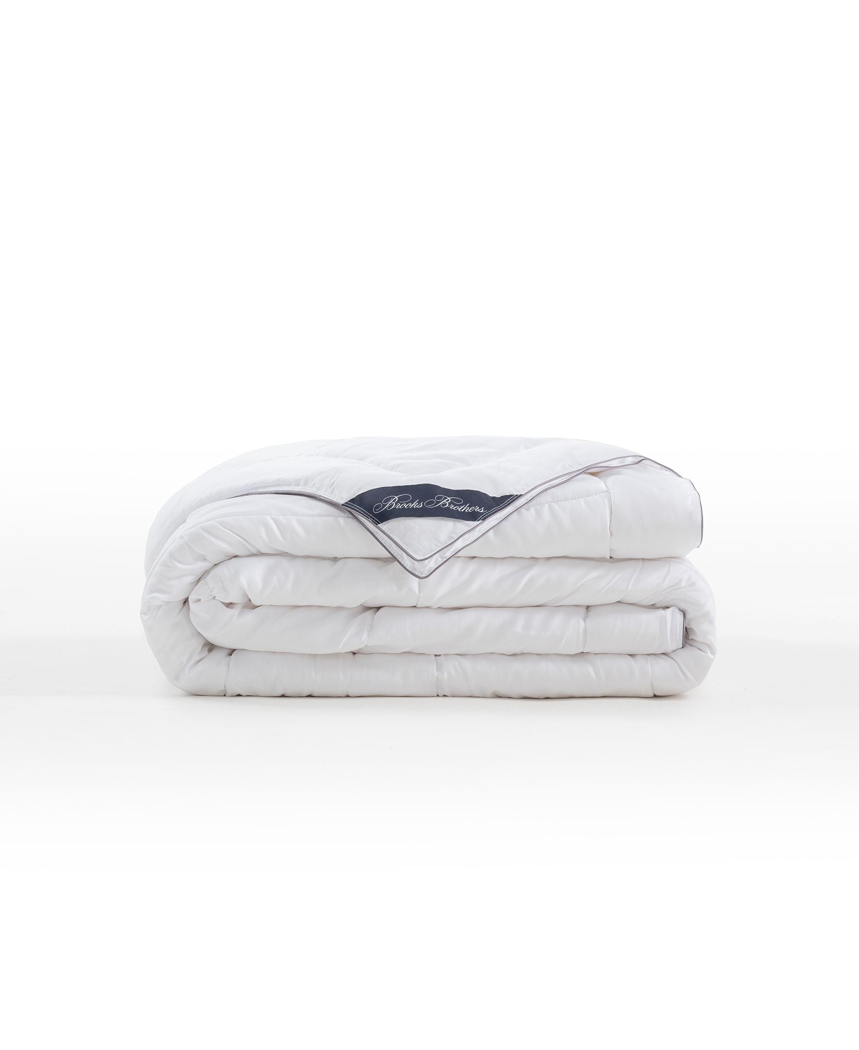  Brooks Brothers Tencel Quilt - White - Bonton